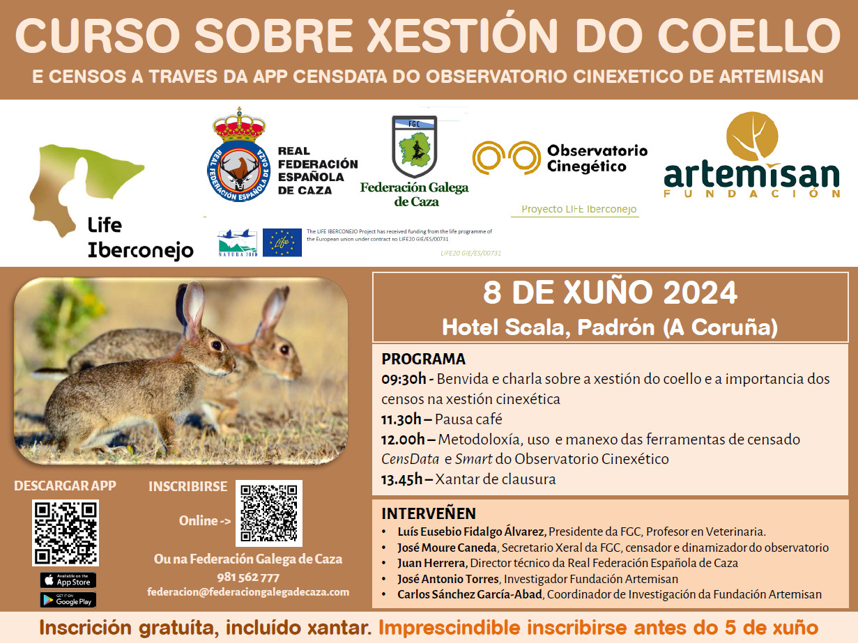 Curso sobre xestión do coello e app de censado Artemisan