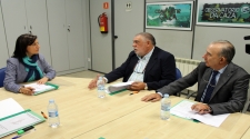 Ángeles Vázquez, nova Conselleira de Medio Ambiente, visita as instalacións da FGC e manten a primeira reunión de traballo co colectivo de cazadores