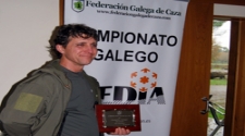 O coruñés José Constantino foi o campión autonómico de arceas en Cospeito 