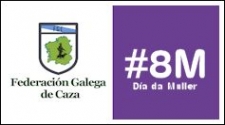 A Federación Galega de Caza, coa folga feminista do 8M