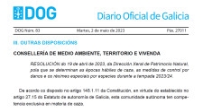 Publicada a resolución que determina as épocas hábiles de caza 2023-2024