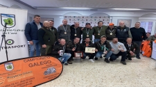 O equipo coruñés “Os da Baladoira” foi o gañador no Autonómico de Cans de Rastro sobre Raposo