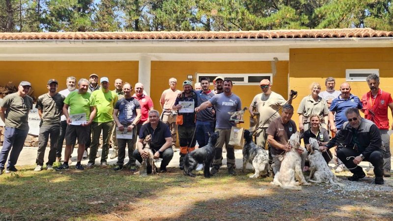 Prestacións de calidade na III Proba de Iniciación de Cans de Parada sobre Paspallás en Cedeira