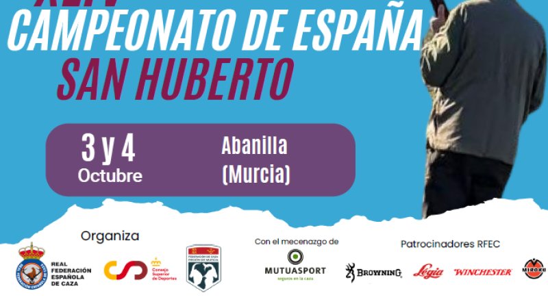 A Selección Galega de San Huberto con opcións de acadar grandes resultados no Nacional da especialidade que arrinca hoxe en Abanilla