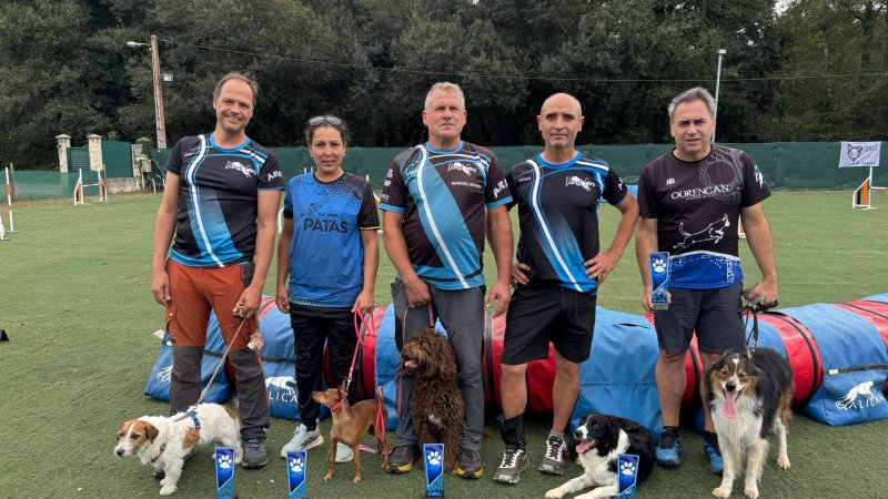 Estes son os Campións da Liga Autonómica de Agility Xunta de Galicia 2026