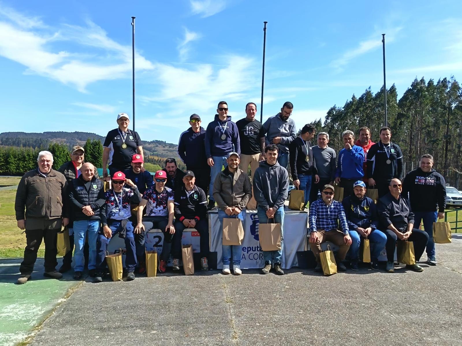 O senior Antonio Iglesias acada o primeiro posto no provincial coruñés de Percorridos de Caza
