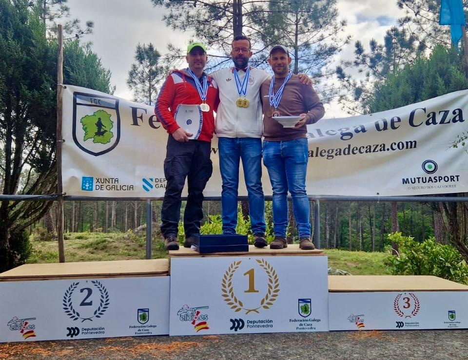 Martín Baqueiro domina con claridade o provincial pontevedrés de Percorridos de Caza