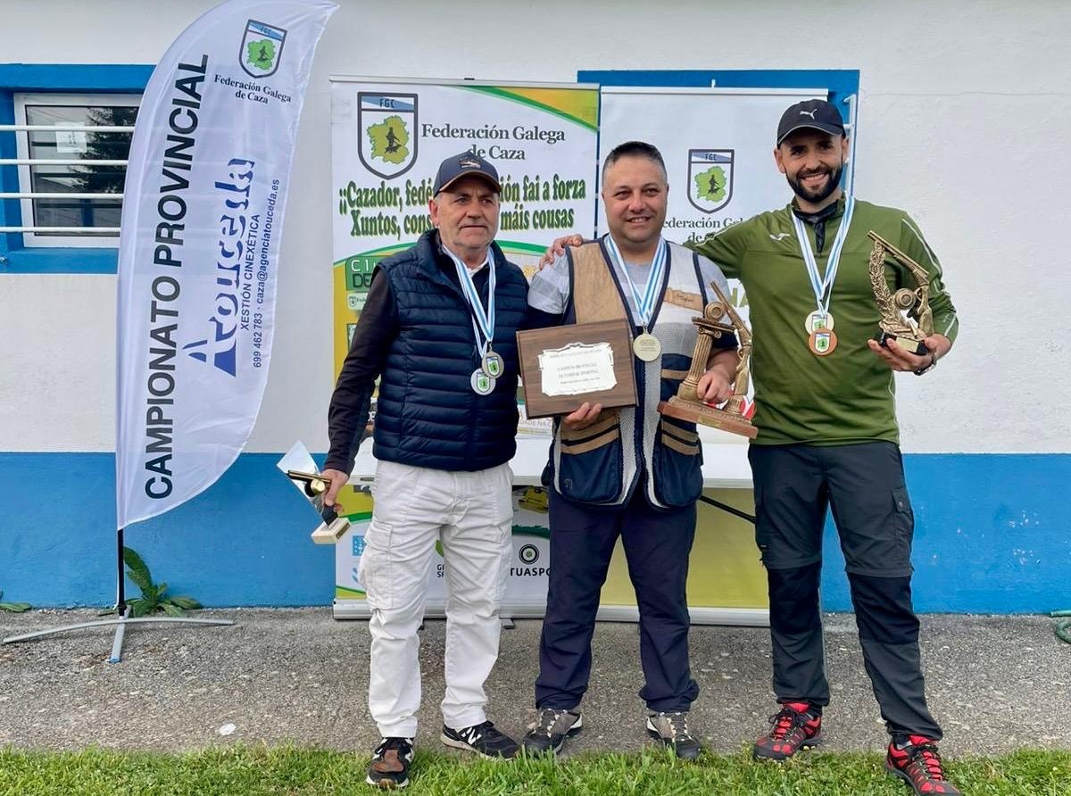 Lino Castro foi o campión provincial e campión da proba