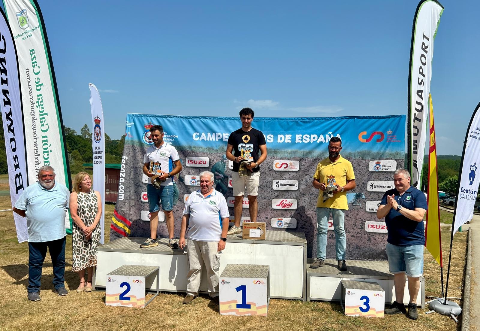 Galicia copa o podio do nivel B e gaña en Tiro Adaptado no Campionato de España de Compak Sporting desputado en Río Sar
