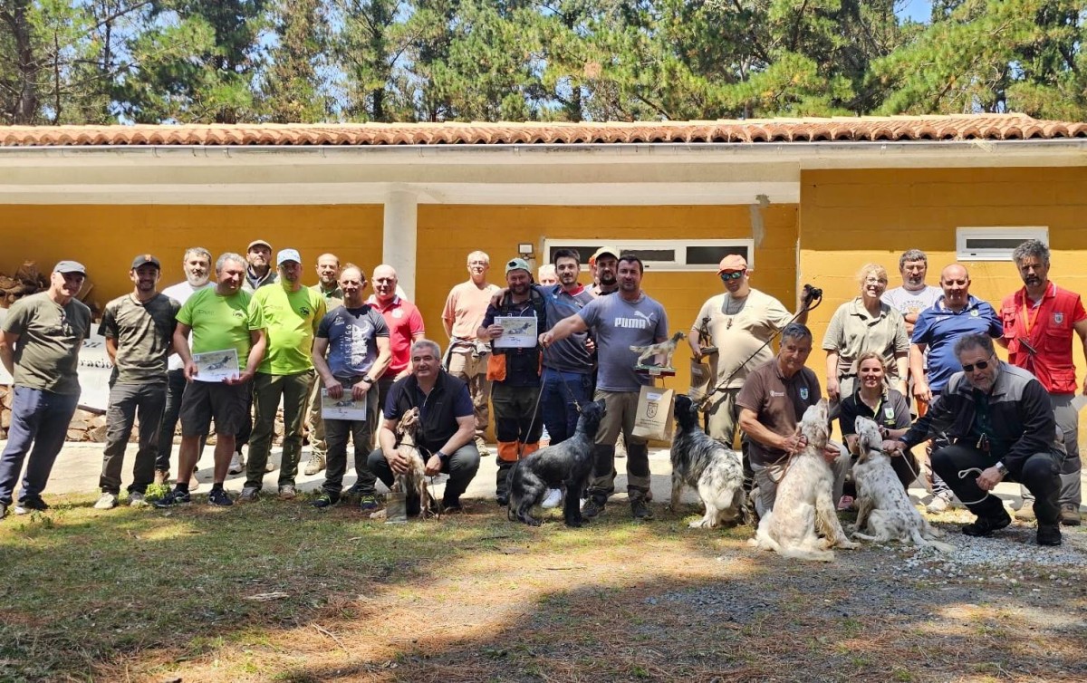 Prestacións de calidade na III Proba de Iniciación de Cans de Parada sobre Paspallás en Cedeira