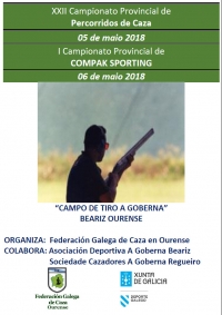 Campionato Provincial de Ourense de Percorridos de Caza