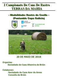 Campionato de Rastro de Coello "Terras da Mahía"