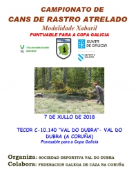 Campionato de Rastro de Xabaril de Val do Dubra