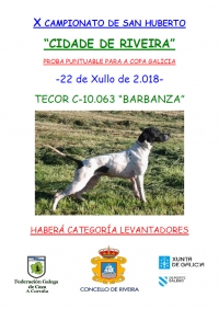 X Campionato de San Huberto "Cidade de Riveira"