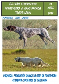 XIX Copa Federación de Cans de Parada de Pontevedra