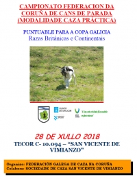 Campionato Federación da Coruña de Cans de Parada