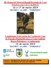 Campionato Federación da Coruña de Cans de Parada