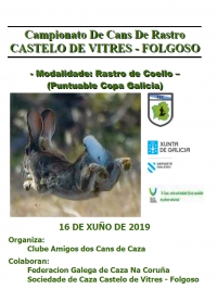 Campionato de Rastro de Coello Castelo de Vitres - Folgoso