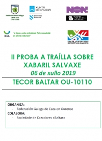II Proba de Rastro sobre Xabaril Salvaxe