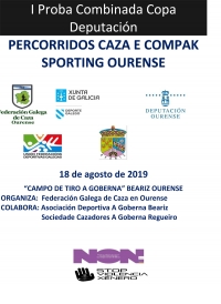 I Tirada Copa Deputación Ourense combinada de Percorridos de Caza e Compak Sporting