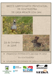 Campionato Provincial de Pontevedra de Caza Menor con Can