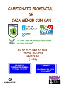 Campionato Provincial de Lugo de Caza Menor con Can