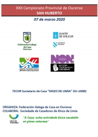 Campionato Provincial de Ourense de San Huberto