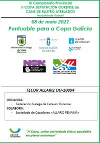 Campionato Provincial - II Copa Deputación de Ourense de Rastro de Xabaril