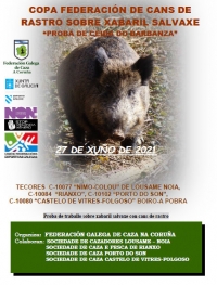 Copa Federación de Cans de Rastro sobre Xabaril Salvaxe "Proba de Ceiba do Barbanza"