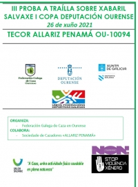I Copa Deputación de Ourense de Rastro de Xabaril Salvaxe