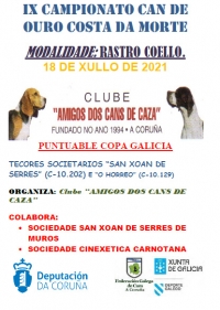 IX Campionato "Can de Ouro" da Costa da Morte