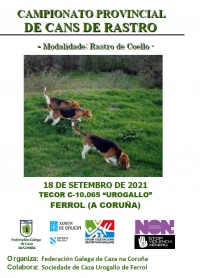 Campionato Provincial da Coruña de Cans de Rastro de Coello