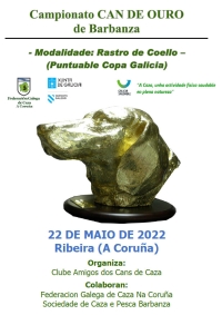 Campionato Can de Ouro do Barbanza de Rastro de Coello