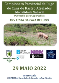Campionato Provincial de Lugo de Cans de Rastro sobre Xabaril