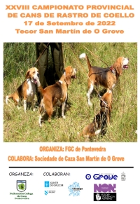 Campionato Provincial de Pontevedra de Cans de Rastro de Coello