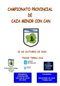 Campionato Provincial de Lugo de Caza Menor con Can