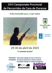 Campionato Provincial de Ourense de Percorridos de Caza