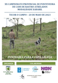 Campionato Provincial de Pontevedra de Cans de Rastro de Xabaril