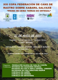 Copa Federación de Cans de Rastro sobre Xabaril Salvaxe "Proba de Ceiba Terras do Ortegal"