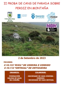 II Proba de Cans de Parada sobre Perdiz de Montaña