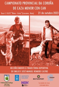 Campionato Provincial da Coruña de Caza Menor con Can