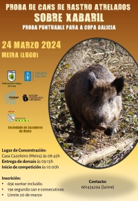 Proba de Cans de Rastro Atraelados sobre Xabaril