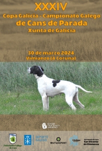 XXXIV Copa Galicia - Campionato Galego de Cans de Parada Xunta de Galicia
