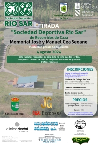 Tirada Rio Sar "Memorial José y Manuel Cea Seoane" de RRCC