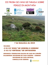 III Proba de Cans de Parada sobre Perdiz en Montaña