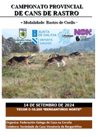 Campionato Provincial de Coruña de Cans de Rastro de Coello
