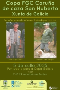 Copa FGC Coruña de Caza San Huberto "Xunta de Galicia" 