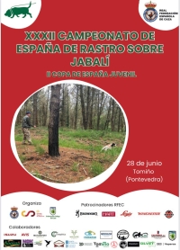 Campionato de España de Cans de Rastro Atrelados sobre Xabaril