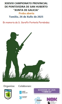 Campionato Provincial de Pontevedra de Caza San Huberto "Xunta de Galicia"
