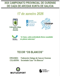 Campionato Provincial de Ourense de Caza de Arceas "Xunta de Galicia"